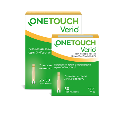 Тест-полоски OneTouch Verio®