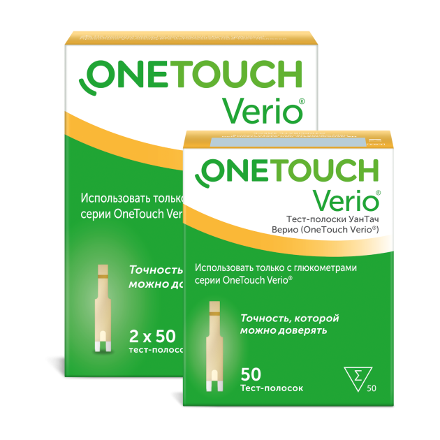 Тест-полоски OneTouch Verio®
