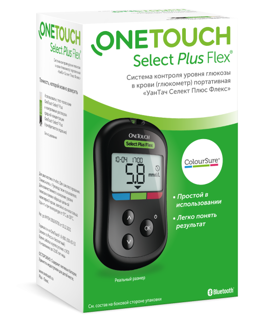 Глюкометр OneTouch Select Plus Flex®